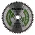 Диск пильный Hilberg Industrial Дерево тонкий рез 190*20*60Т