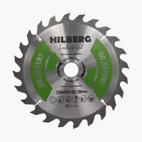 Диск пильный Hilberg Industrial Дерево 230*32/30*24Т