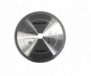 Диск пильный Hilberg Industrial Дерево 450*50*100Т