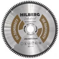 Диск пильный Hilberg Industrial Ламинат 255*30*100Т
